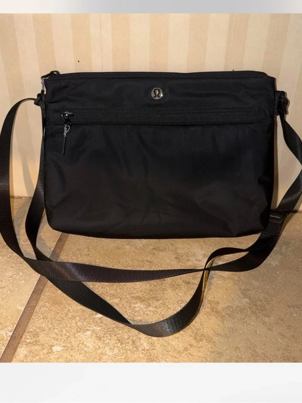 lululemon diaper bag with changing pad & crossbody